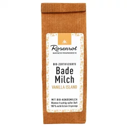 Lait de bain BIO vanille & lait de coco - 150g - Rosenrot
