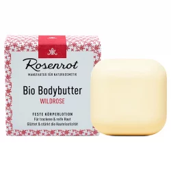 Beurre corporel solide BIO rose sauvage - 70g - Rosenrot