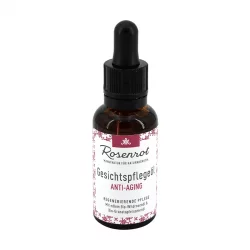 Natürliches Gesichtspflegeöl Anti-Aging Granatapfel & Wildrose - 30ml - Rosenrot