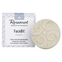 Nettoyant visage sensitif solide BIO sans parfum - 50g - Rosenrot