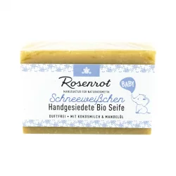 BIO-Babyseife Kokosmilch & Mandelöl - Schneeweisschen - 90g - Rosenrot
