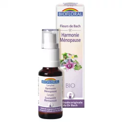 Complexe Fleurs de Bach en spray BIO N°19 Harmonie & Ménopause - 20ml - Biofloral