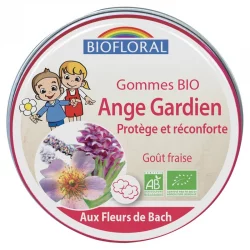 Gommes à macher enfants Ange gardien BIO goût fraise - 45g - Biofloral