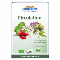 Infusion Circulation BIO - 20 sachets - Biofloral
