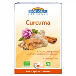 BIO-Kräutertee Kurkuma - 20 Beutel - Biofloral