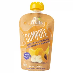 BIO-Aprikosen- & Bananenkompott - 100g - BioFruits
