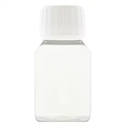 Transparente Plastikflasche 50ml mit Schraubverschluss - Aromadis