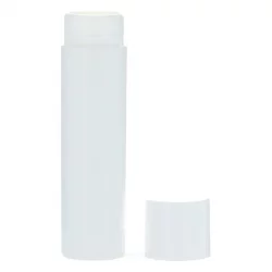 Weisser Plastik-Taschenstift 6ml mit Verschluss - Aromadis