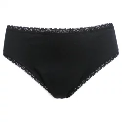 Culotte menstruelle noire Taille 36 flux moyen - Anaé