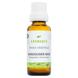 Huile végétale d'argousier BIO - 30ml - Aromadis