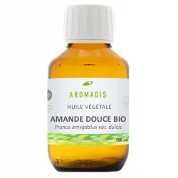 Huile végétale d'amande douce BIO - 100ml - Aromadis