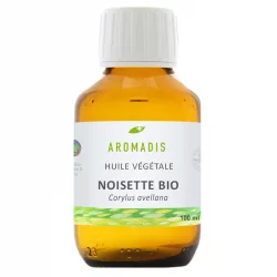 Huile végétale de noisette BIO - 100ml - Aromadis
