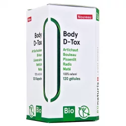 Body D-Tox 120 gélules - BIOnaturis