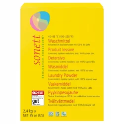 Ökologisches Waschpulver Universal - 42 Waschgänge - 2,4kg - Sonett