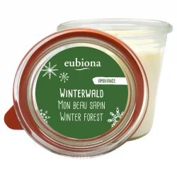 Duftkerze Tanne, Zimt & Orange "Winterwald" - Eubiona