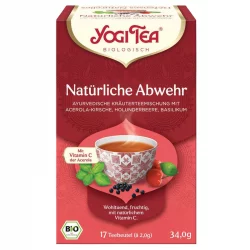 BIO-Kräutertee mit Acerola & Basilikum - Natürliche Abwehr - Yogi Tea