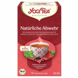 Infusion acérola, sureau & basilic BIO - Défenses naturelles - Yogi Tea