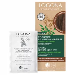 Poudre colorante végétale BIO brun chocolat - 100g - Logona