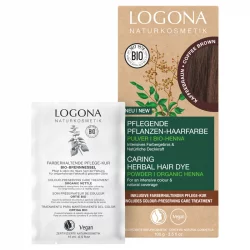 Poudre colorante végétale BIO brun café - 100g - Logona