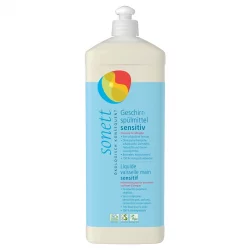 Liquide vaisselle sensitif écologique sans parfum - 1l - Sonett