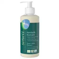 Öko flüssige Seife für Hände, Gesicht & Körper Rosmarin - 300ml - Sonett﻿