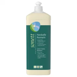 Ökologische flüssige Seife für Hände, Gesicht & Körper Rosmarin - 1l - Sonett﻿