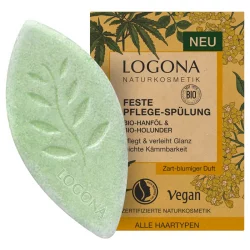 Après-shampooing solide BIO chanvre & sureau - 60g - Logona
