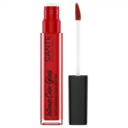 Gloss à lèvres intense color BIO N°06 Daring Red - 5,3ml - Sante
