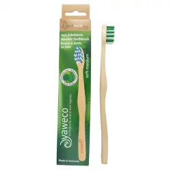 Brosse à dents en bois Soft-Medium Nylon - Yaweco