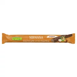 Stick chocolat croquant fourré praliné Nirwana BIO - 22g - Rapunzel