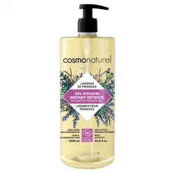 Gel douche instant détente BIO lavandin de Provence - 1l - Cosmo Naturel