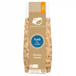 BIO-Fusilli mit Vollkornreis - 250g - Nature&Cie