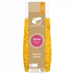 Ditalini au maïs & riz BIO - 250g - Nature&Cie