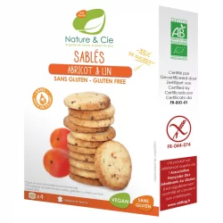 BIO-Mürbeteigbiscuits mit Aprikosen - 120g - Nature&Cie