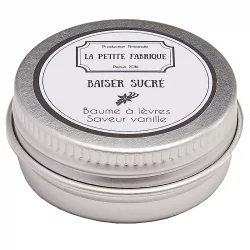 Nährender natürlicher Lippenbalsam Baiser sucré Vanille - 15g - La Petite Fabrique
