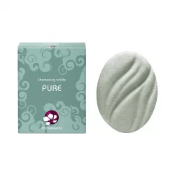 Shampooing solide cheveux normaux naturel ricin, argile verte & menthe - Pure - 65g - Pachamamaï