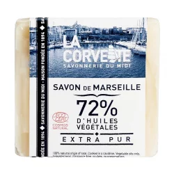 Savon de Marseille blanc extra pur - Film - 200g - La Corvette
