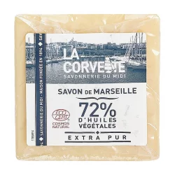 Extra reine weisse Marseiller Seife - Folie - 500g - La Corvette