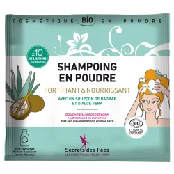 Shampooing en poudre fortifiant BIO baobab - 30g - Secrets des Fées