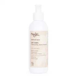 Lait corps BIO rose, camomille, olive & karité - 200ml - Najel