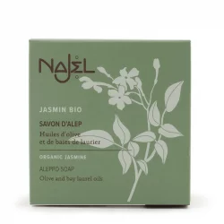 Aleppo Seife mit BIO-Jasmin - 100g - Najel