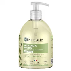 Neutrale BIO-Flüssigseife Oliven & Kokosnuss - 500ml - Centifolia