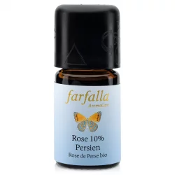 Huile essentielle Rose de Perse 10% (90% huile jojoba) BIO - 5ml - Farfalla