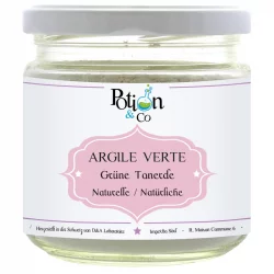 Argile verte surfine - 210g - Potion & Co