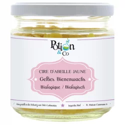 Cire d’abeille jaune BIO - 160g - Potion & Co