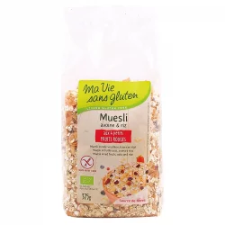 Müesli aux 4 petits fruits rouges BIO - 375g - Ma vie sans gluten