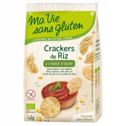 BIO-Reiscracker mit Olivenöl - 40g - Ma vie sans gluten