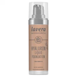 Fond de teint liquide Hyaluron BIO N°04 Cool Honey - 30ml - Lavera