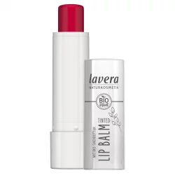 Baume à lèvres teinté BIO N°03 Strawberry Red - 4,5g - Lavera