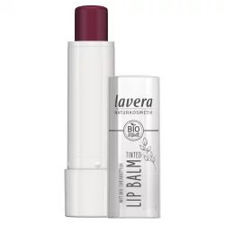 Baume à lèvres teinté BIO N°04 Deep Plum - 4,5g - Lavera